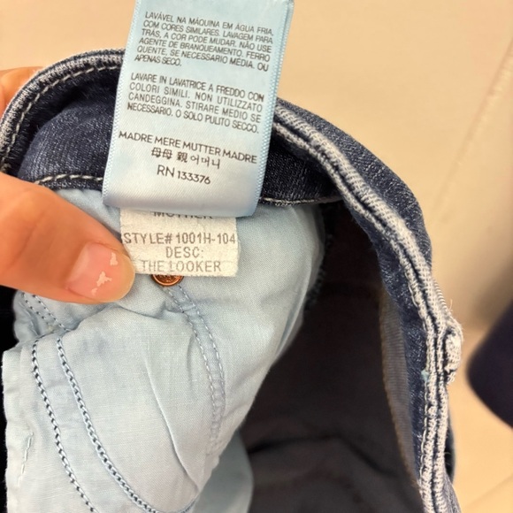 Mother The Looker Here Kitty, Kitty Jeans Size 27 - Picture 11 of 12